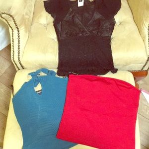 3 evening Tops
